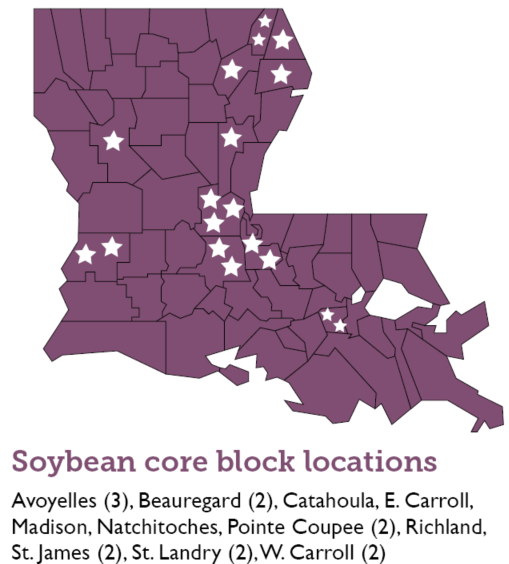 LA Soybean Crop Progress and Condition Week of August 24, 2020